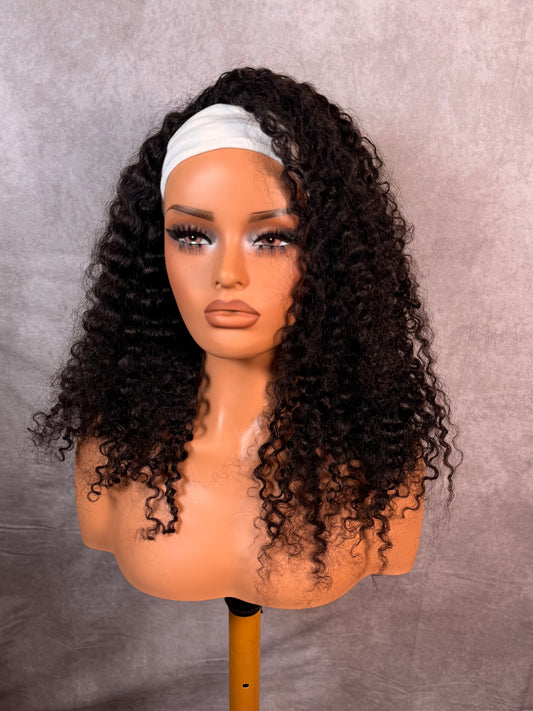 Unit #003 Kinky Curly 22” Half Wig