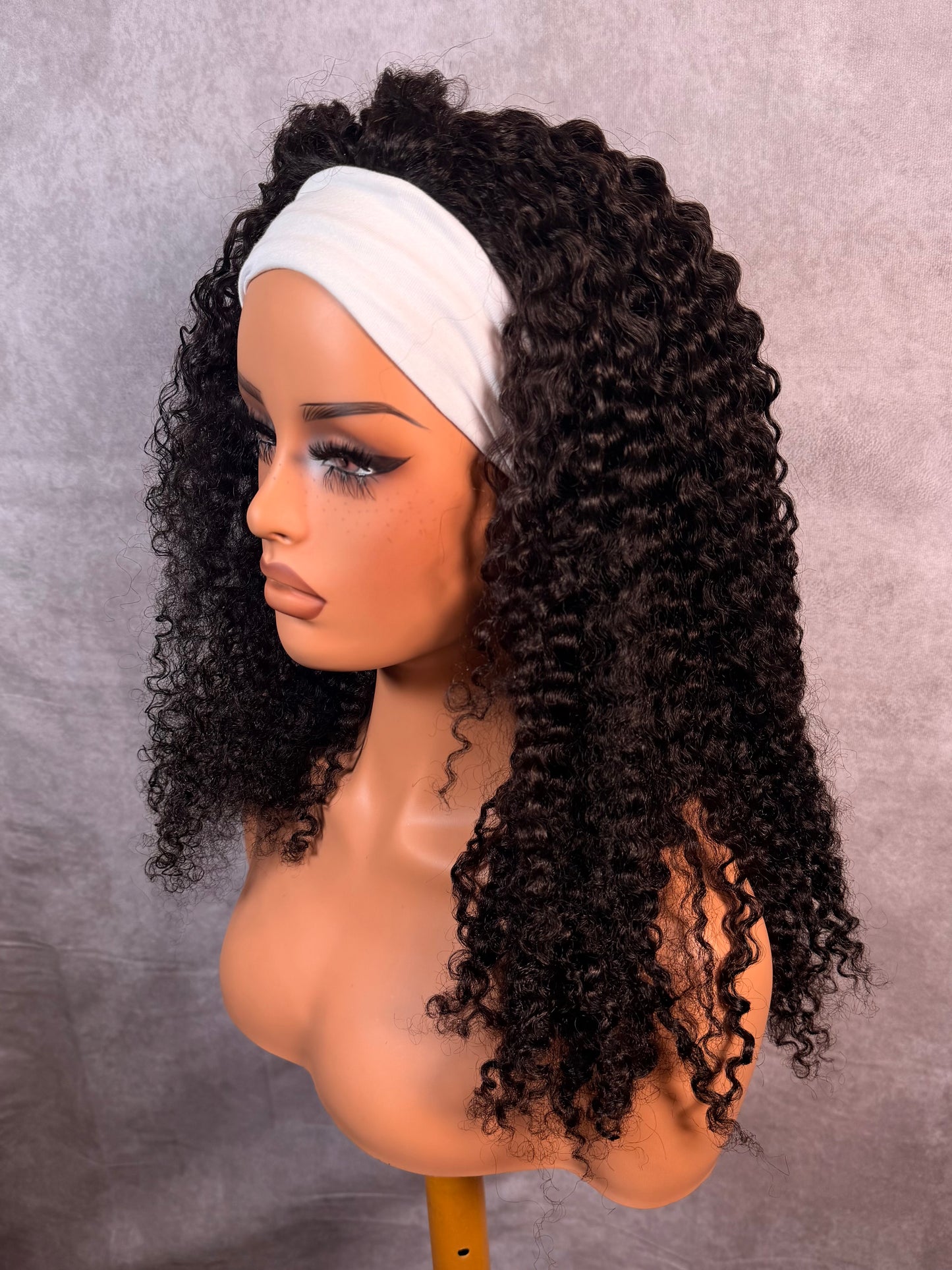 Unit #004 Kinky Curly 22” Half Wig