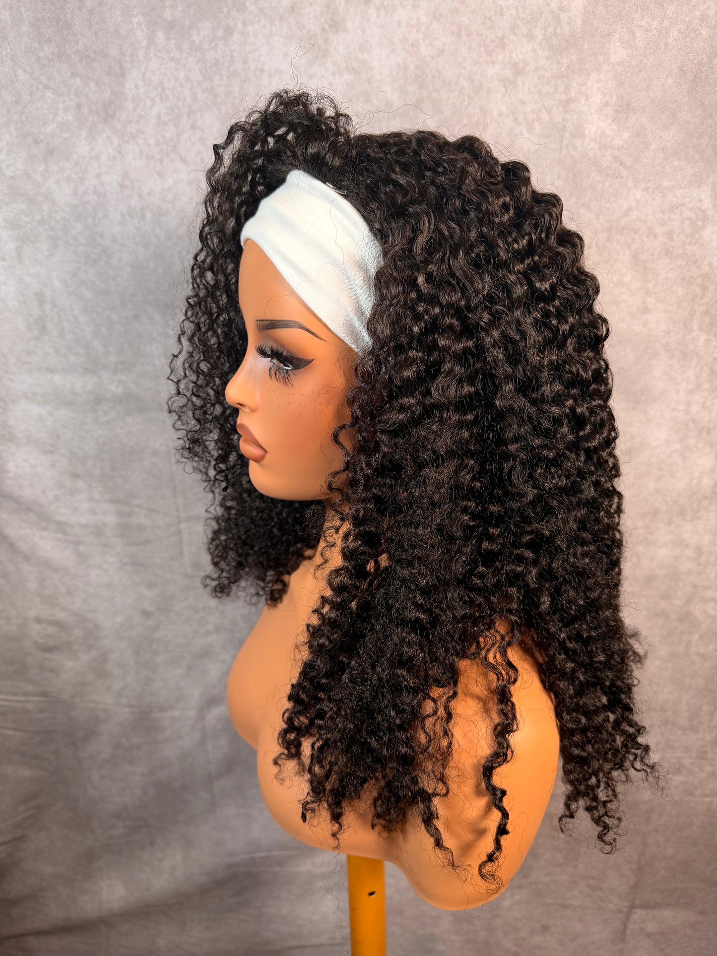 Unit #004 Kinky Curly 22” Half Wig
