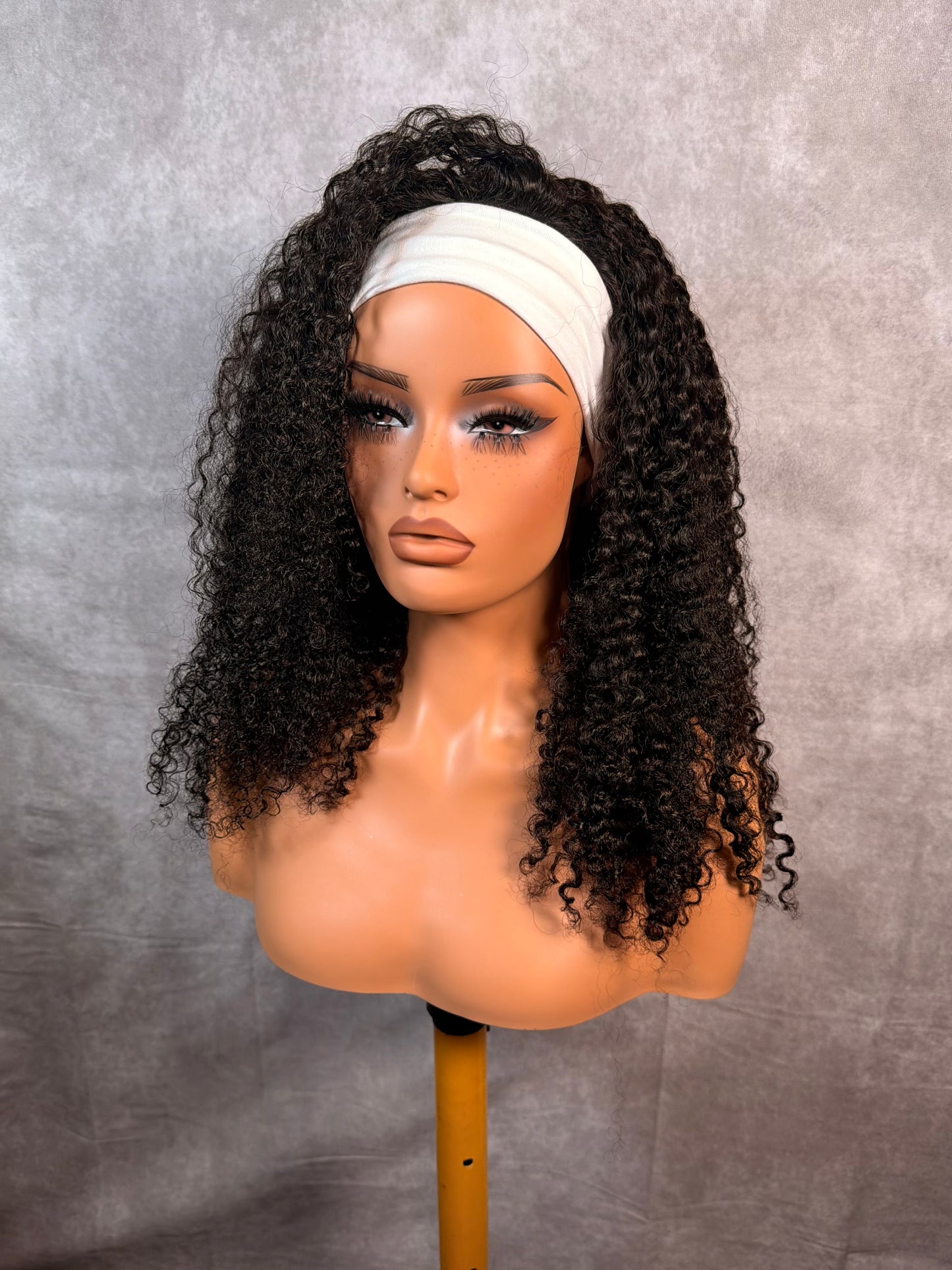 Unit #004 Kinky Curly 22” Half Wig